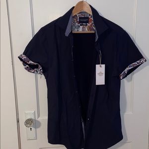 Denim & Flower short sleeve button down